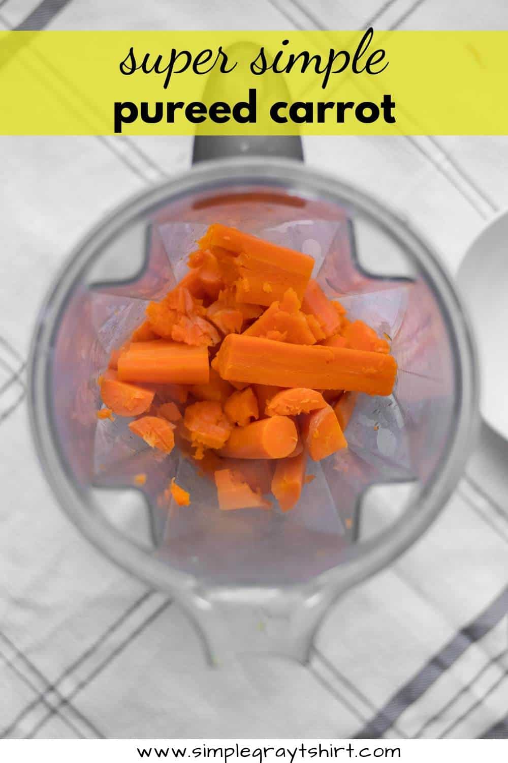 Purees 101 - Carrot Puree • Simple Gray T-Shirt
