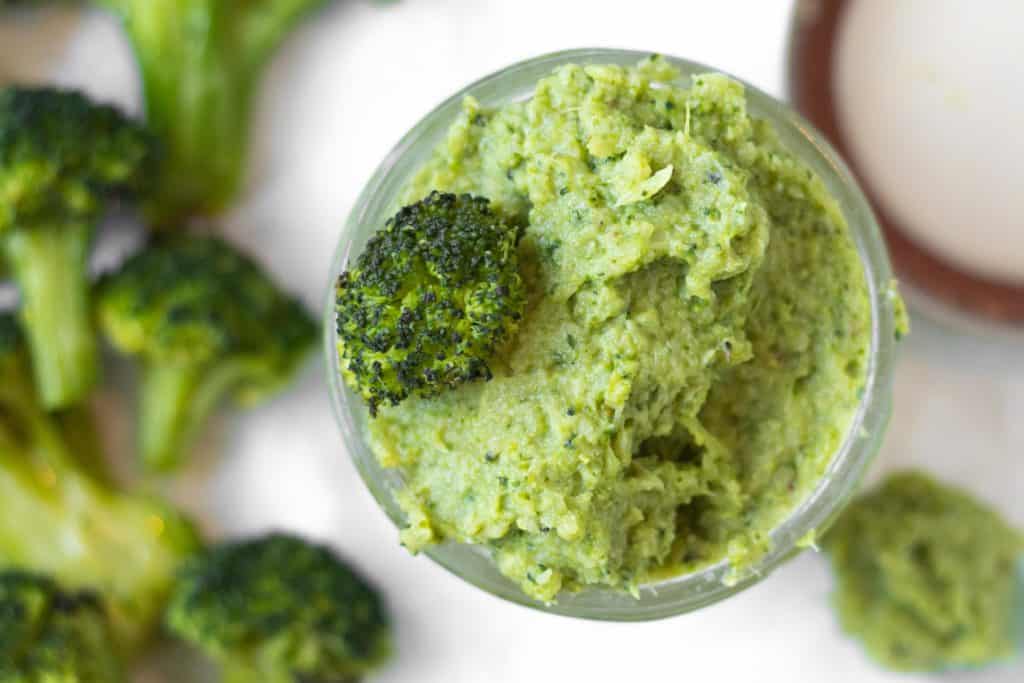 purees 101 broccoli puree Simple Gray TShirt