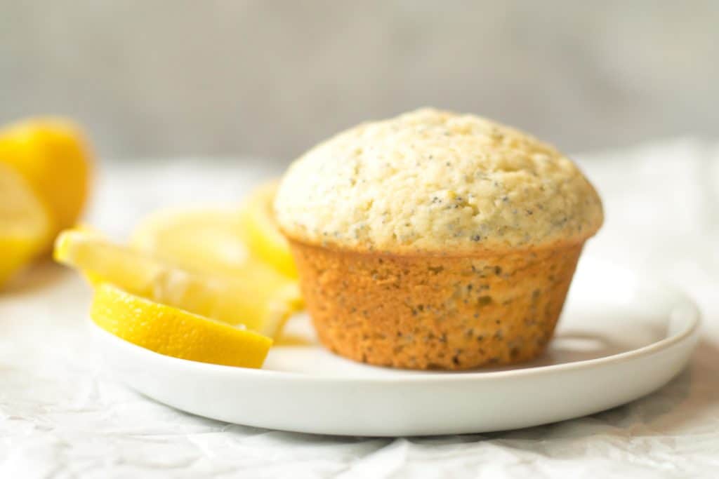Easy Lemon Poppy Seed Muffins Simple Gray T Shirt