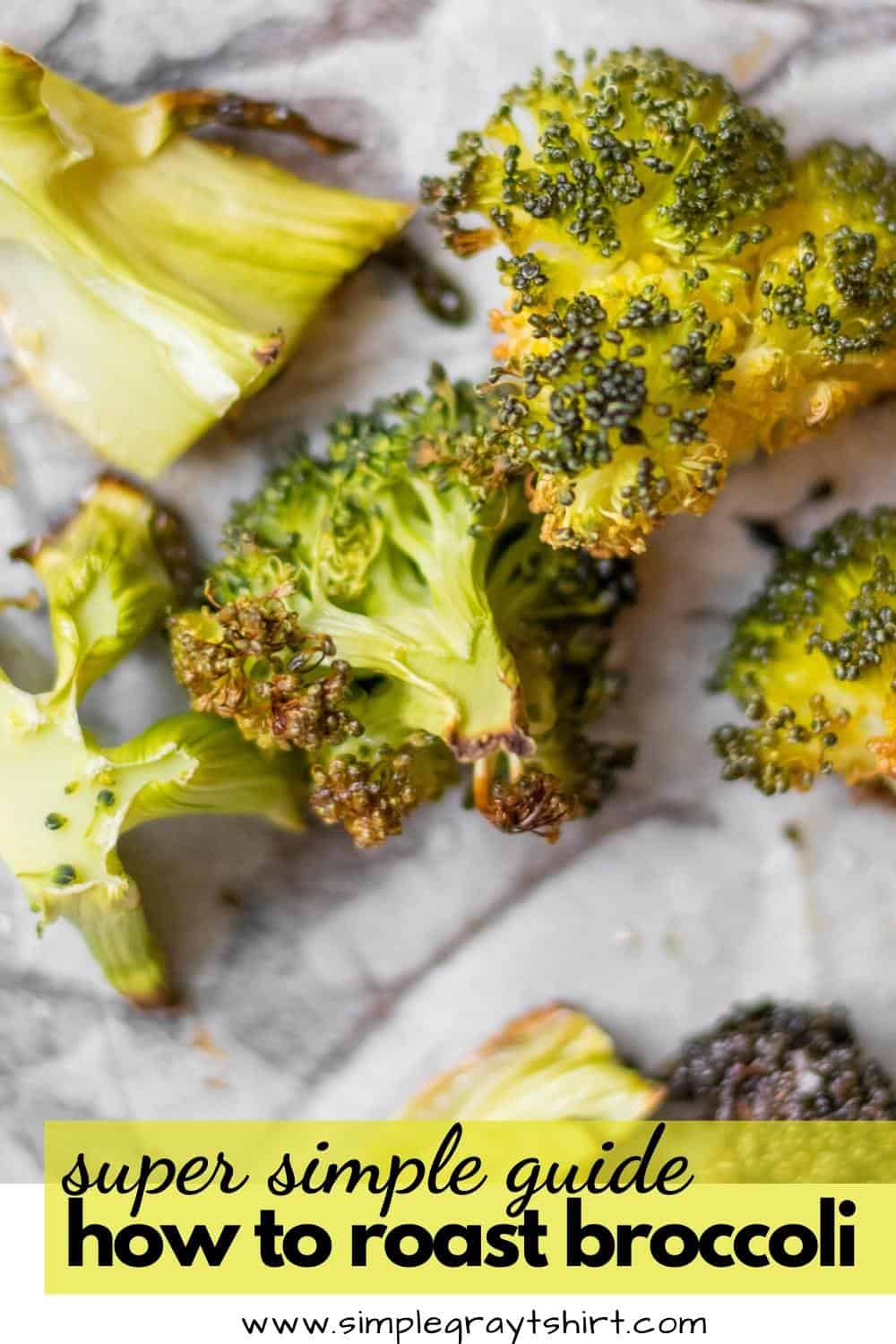 How to Roast Broccoli A Simple Guide Simple Gray TShirt