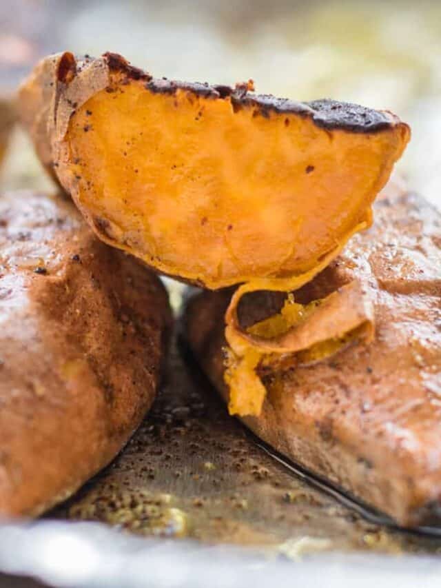 Sweet and Spicy Roasted Sweet Potatoes