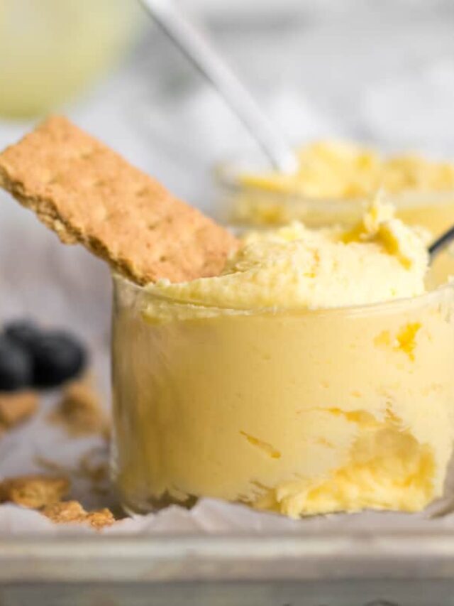 2 ingredient vanilla mousse