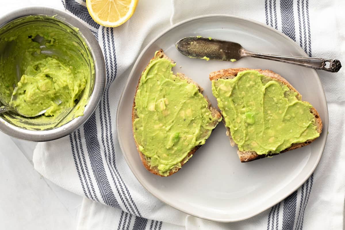 Dunkin Donuts Avocado Toast (Copycat Recipe) • Simple Gray TShirt