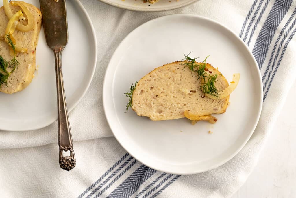 Baked Gefilte Fish Loaf • Simple Gray TShirt