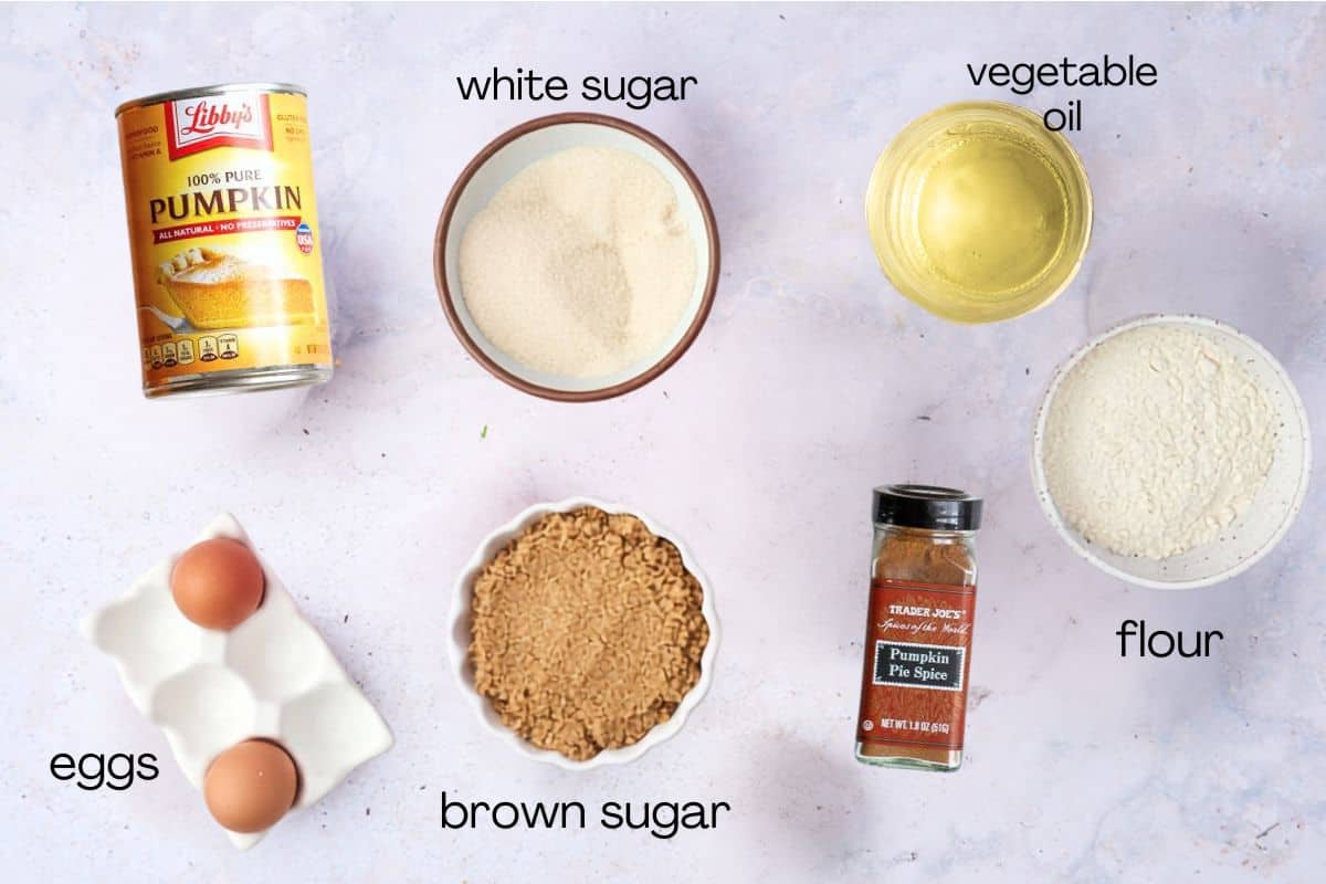pumpkin muffin ingredients