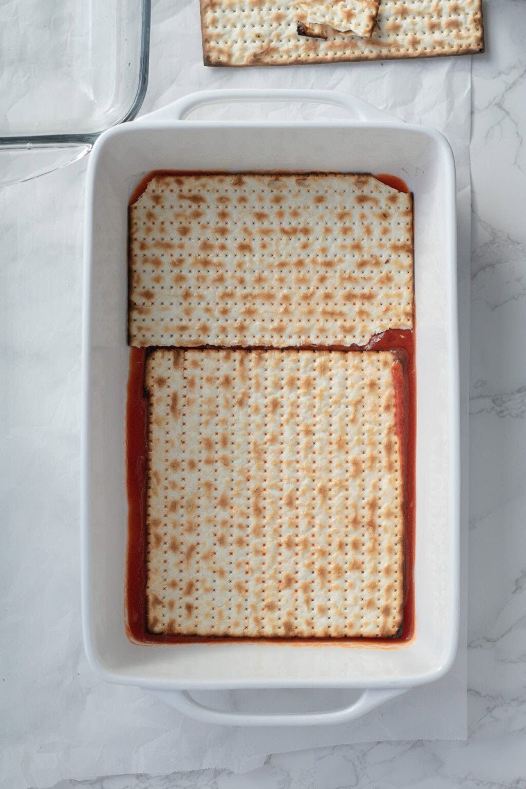 Perfect for Passover Matzo Lasagna • Simple Gray T-Shirt Perfect for Passover Matzo Lasagna • Simple Gray T-Shirt