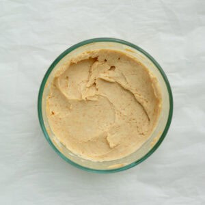 miso butter in a glass bowl