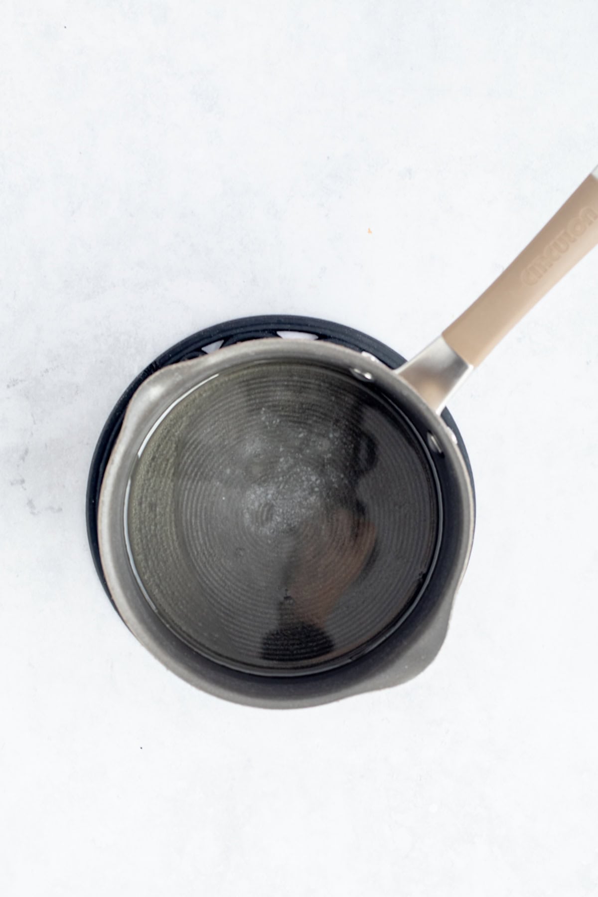 water boiling in a pot.